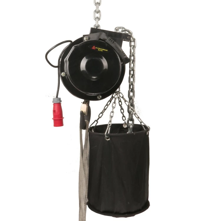Hluav taws xob saw hoist rau theem